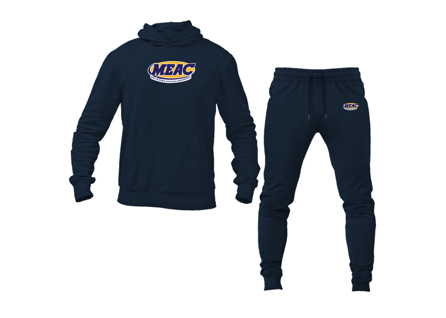 Men's Mid Eastern Athletic Conference Logo Hoodie Joggers Set
