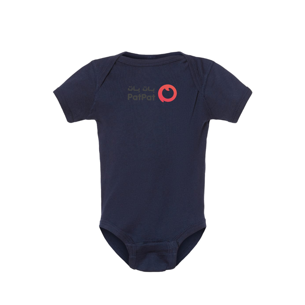 PatPat Logo Baby Romper Onesie