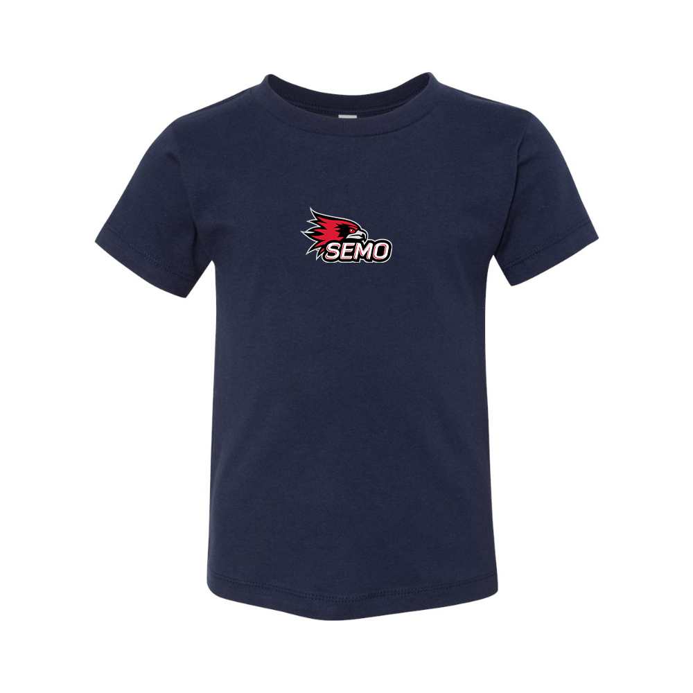SEMO Redhawks Logo BELLA  CANVAS Toddler Jersey Tee