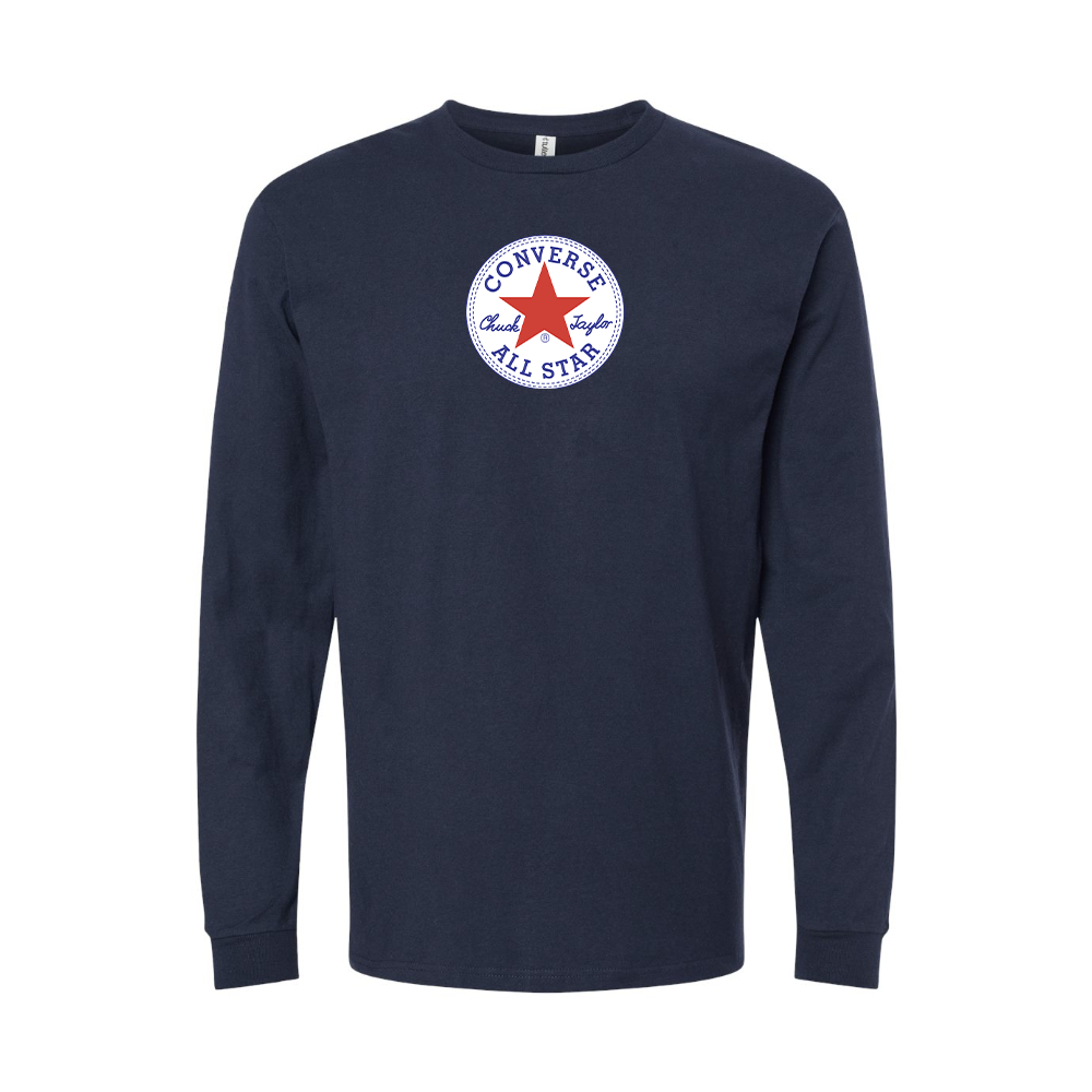 Youth Chuck Taylor All Star Logo Cotton Long Sleeve T-Shirt