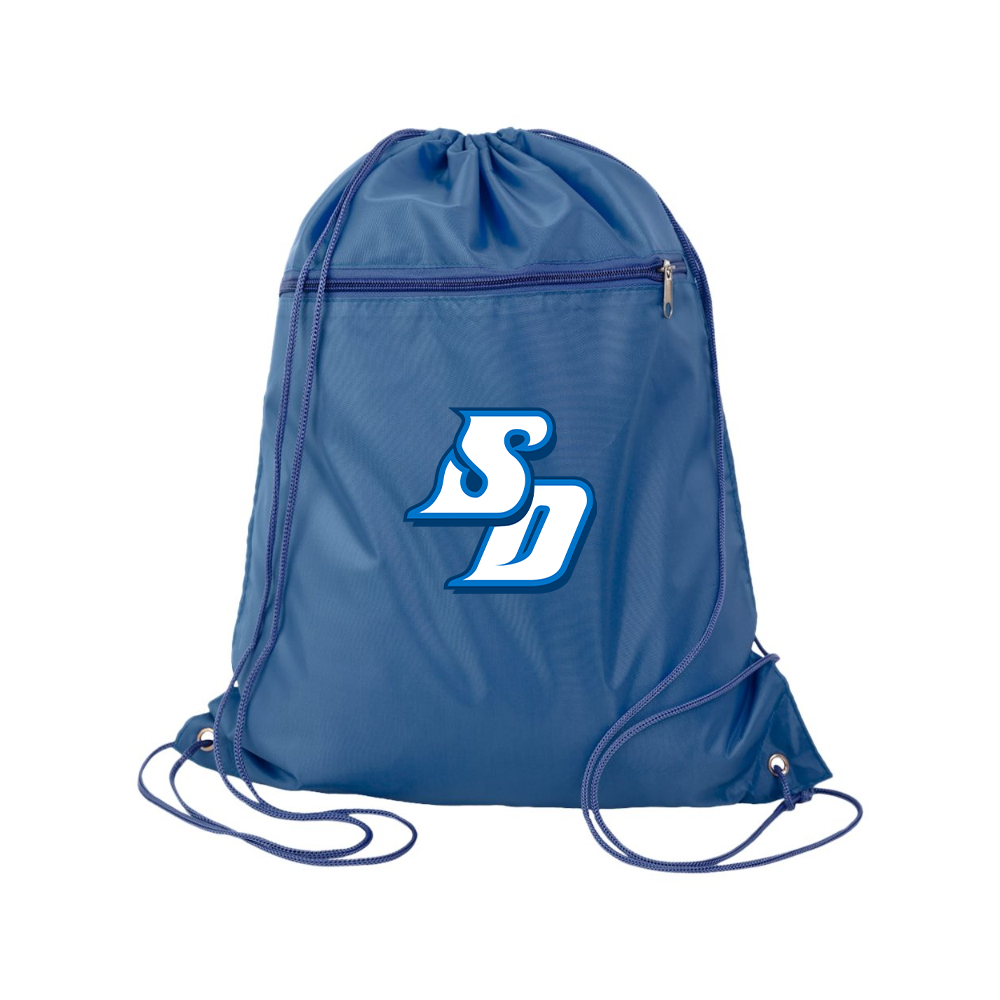 San Diego Toreros Logo Q-Tees - Polyester Cinchpack