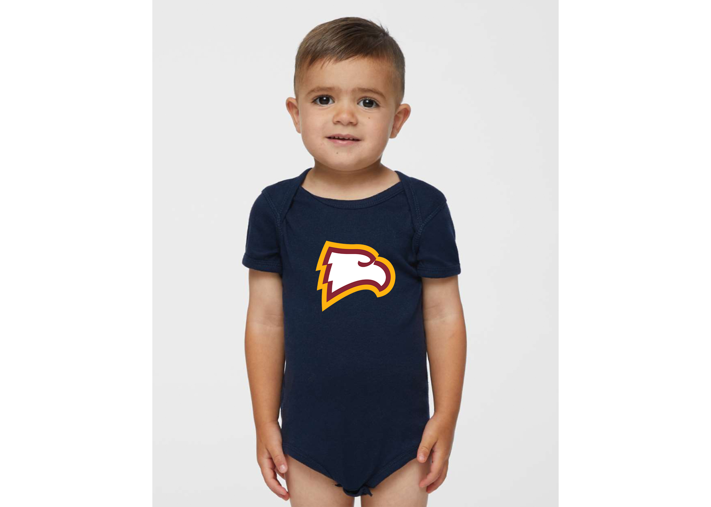 Winthrop Eagles Rabbit Skins Infant Baby Rib Bodysuit