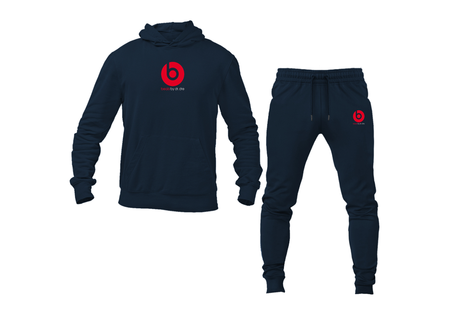 Men's Beats-by Dre Logo Hoodie Joggers Set
