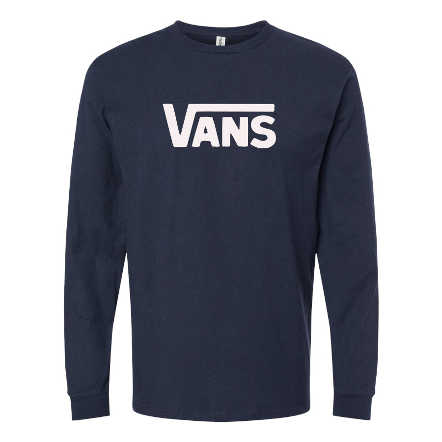 Men's Vans Logo Long Sleeve T-Shirt