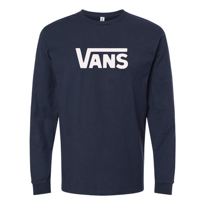 Men's Vans Logo Long Sleeve T-Shirt