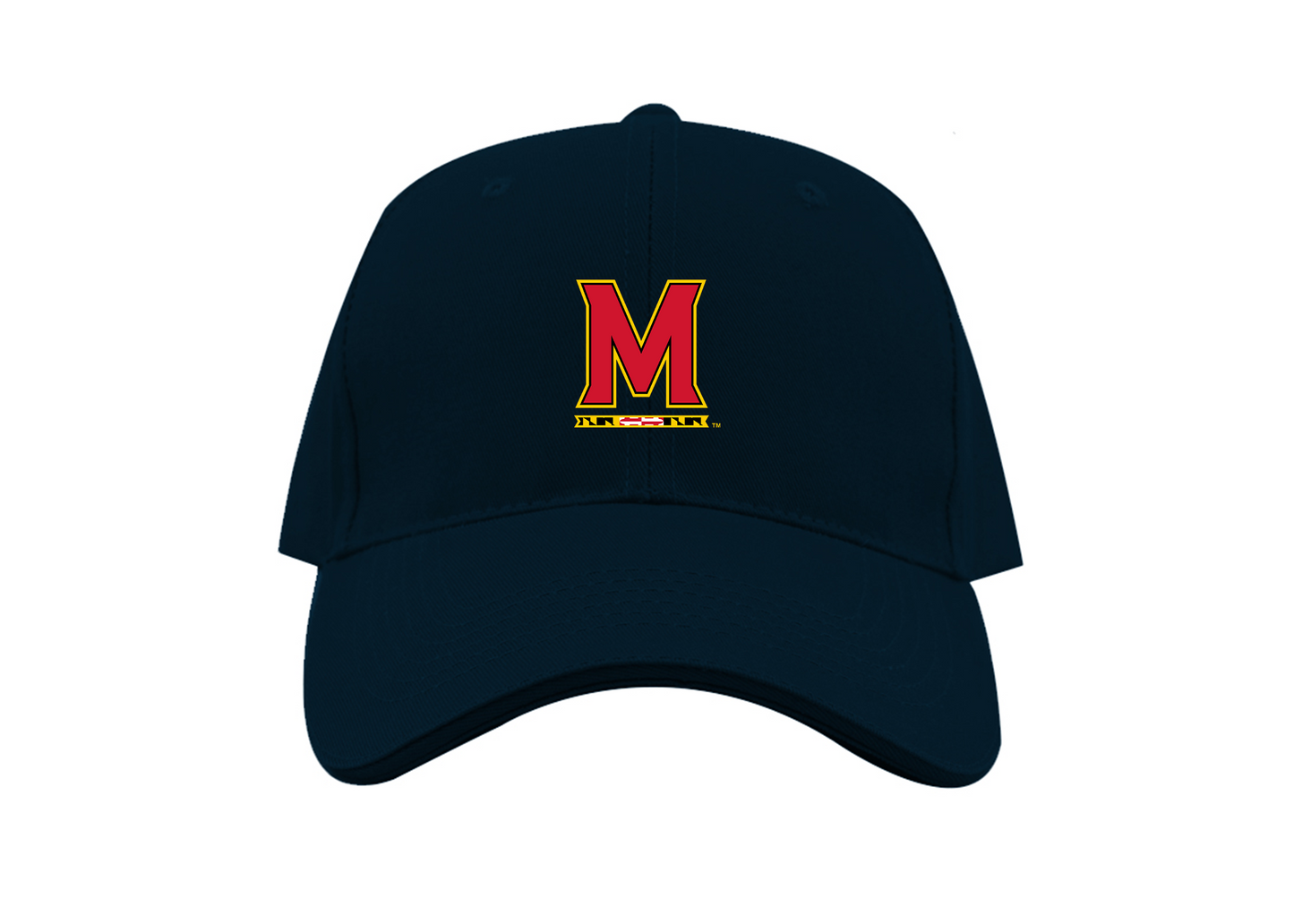 Maryland Terrapins Logo Dad Baseball Cap Hat
