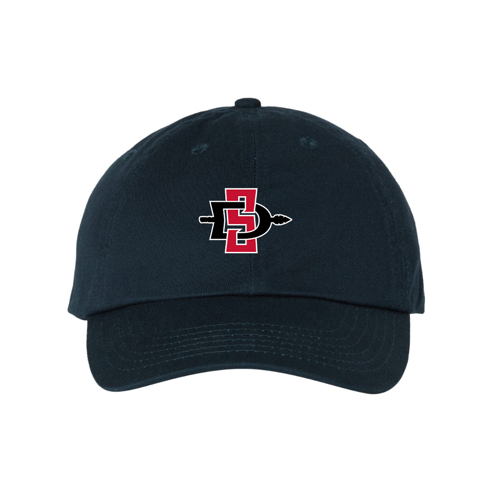 San Diego State Aztecs Logo  Valucap Adult Bio-Washed Classic Dad Hat