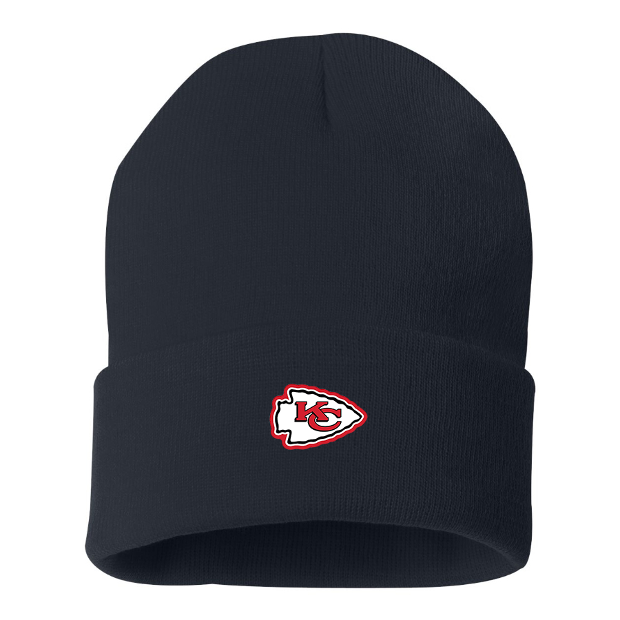 KC Chiefs Logo Beanie Hat