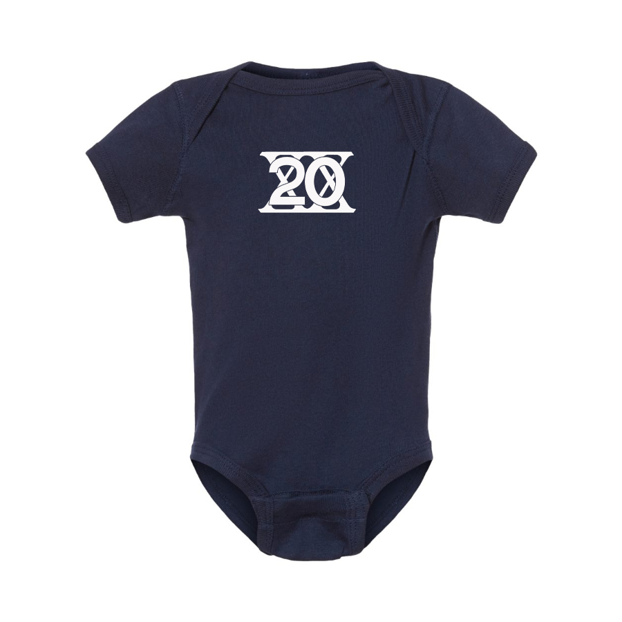 Twentieth Century Motor Car Corporation Logo Baby Romper Onesie
