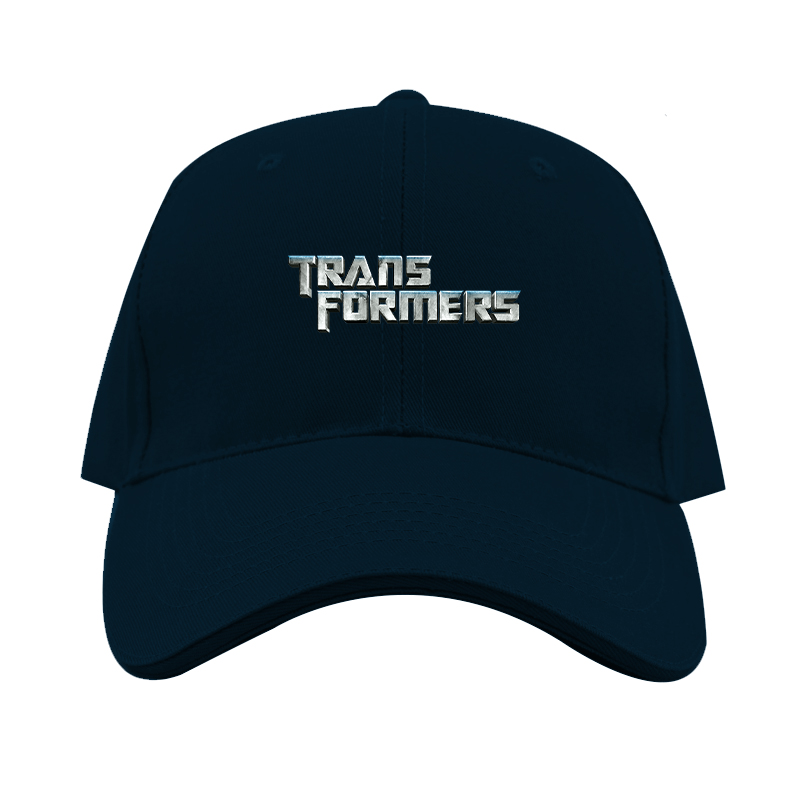 Transformers Logo Dad Baseball Cap