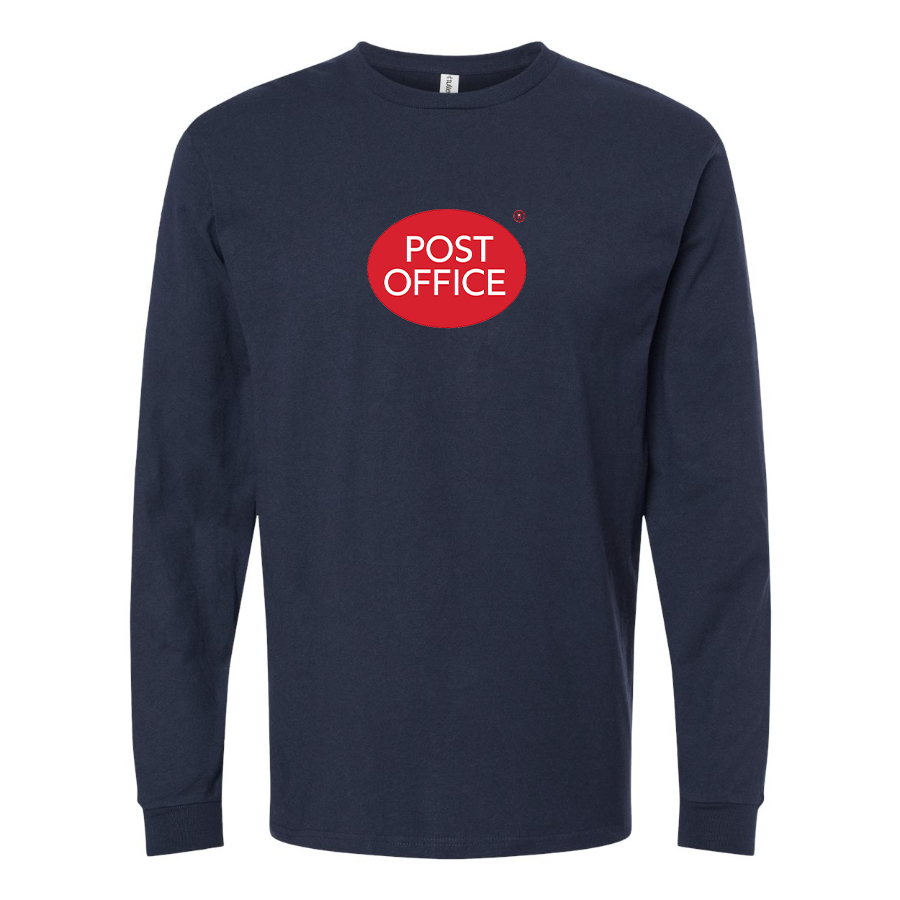 Men's Post Office Logo Long Sleeve T-Shirt