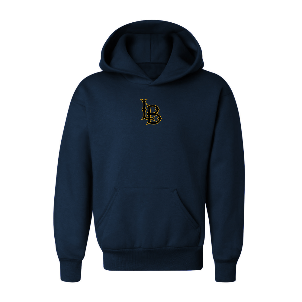 Youth Long Beach State 49ers Logo Pullover Hoodie