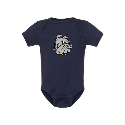 Minnesota Duluth Bulldogs Logo Baby Romper Onesie