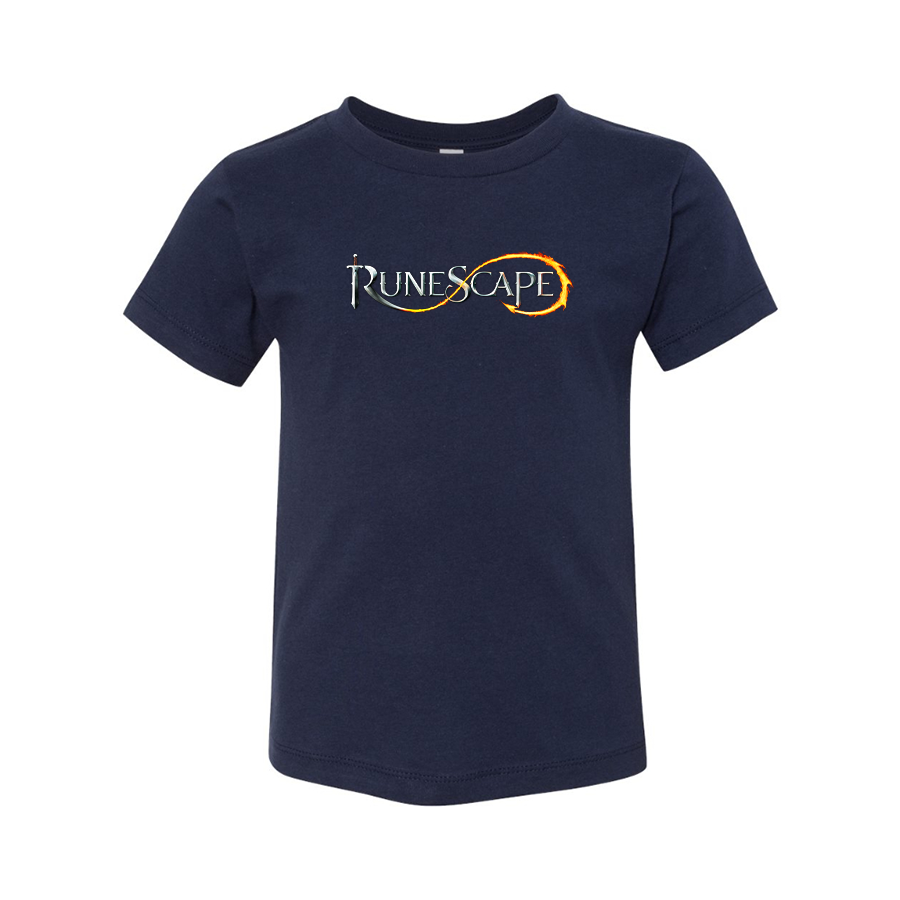 Runescape Logo BELLA  CANVAS Toddler Jersey Tee