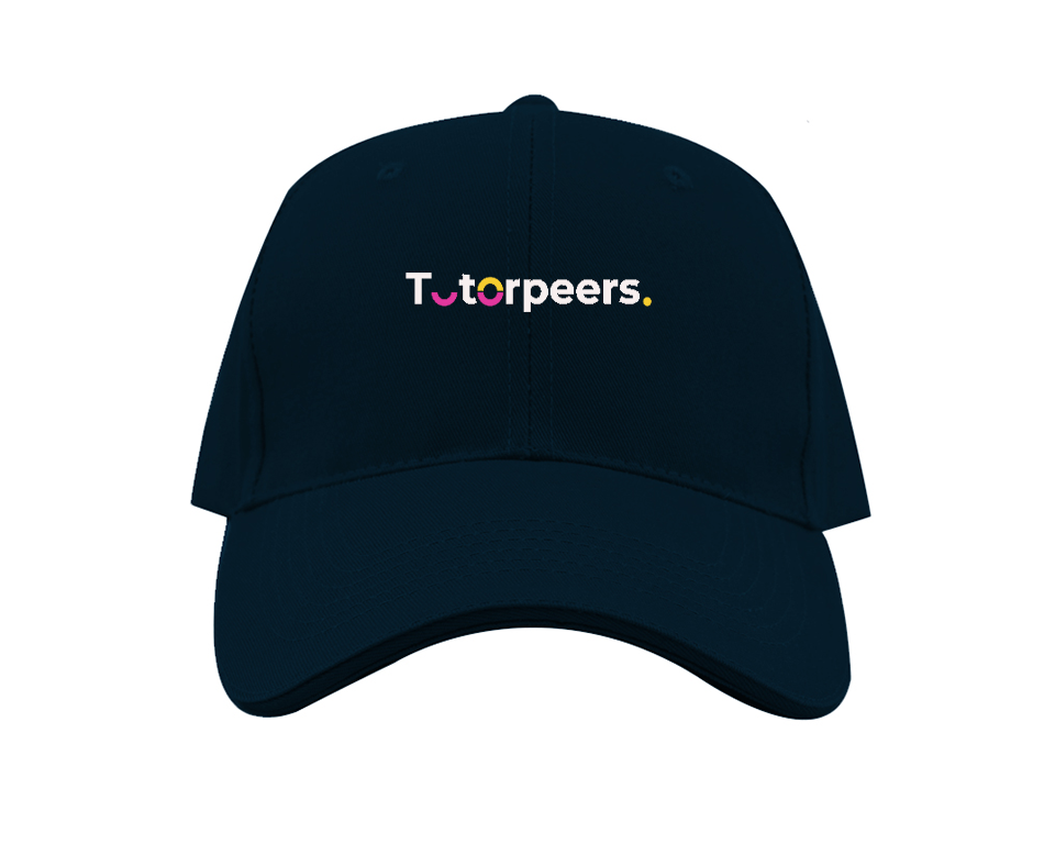 Tutorpeers Logo Dad Baseball Cap Hat