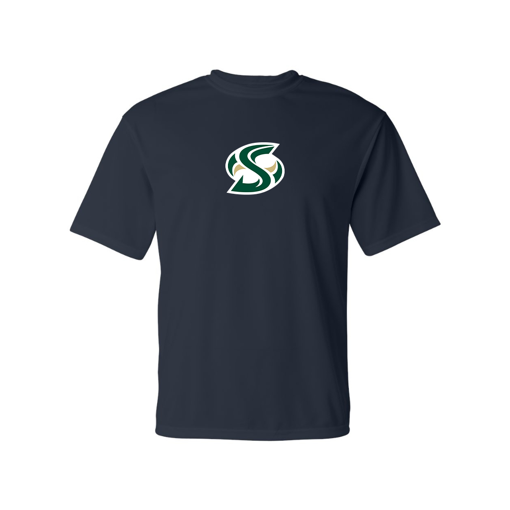 Men's Sacramento State Hornets Logo  Polyester T-Shirt