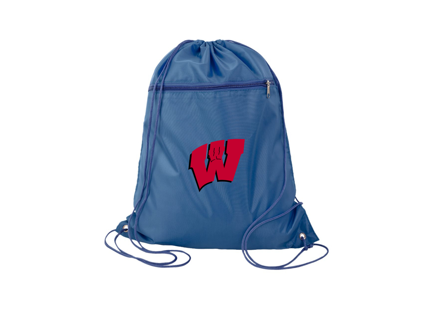 Wisconsin Badgers Q-Tees - Polyester Cinchpack