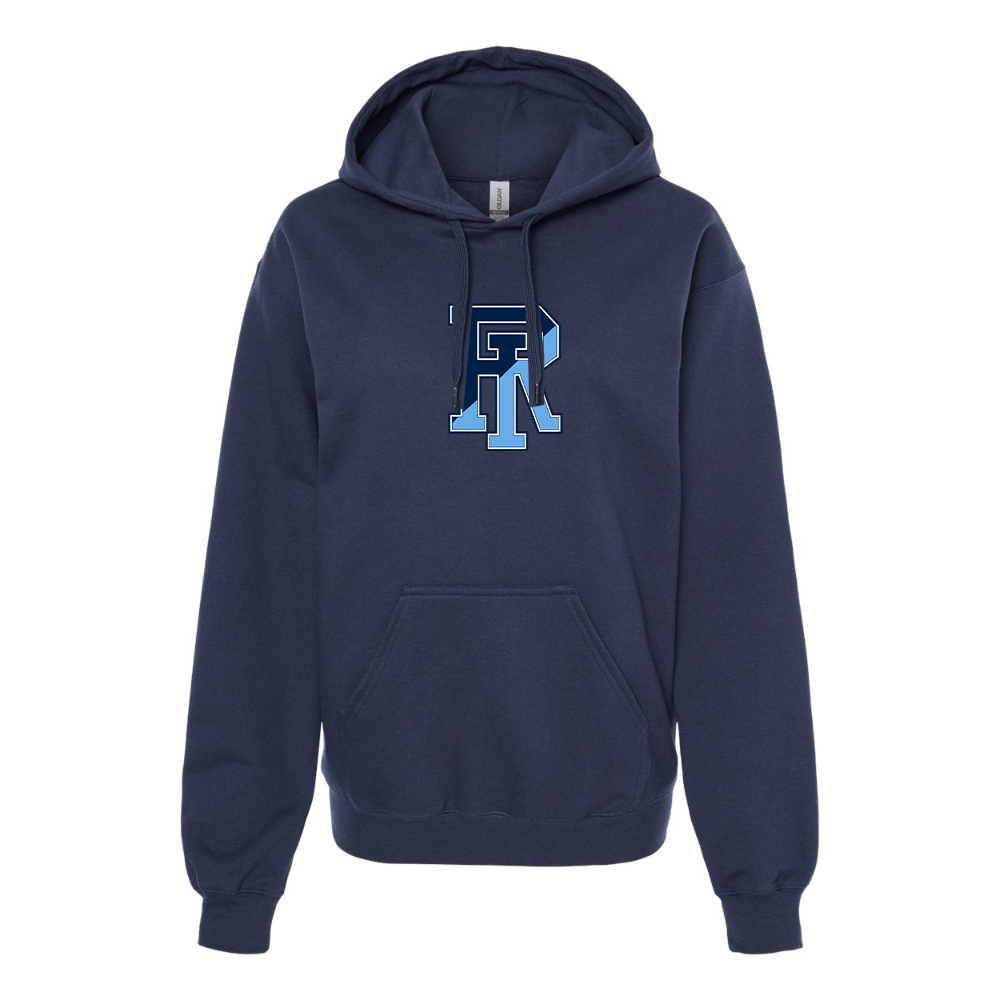 Men's Rhode Island Rams Logo Softstyle Midweight Hooded Sweatshirt