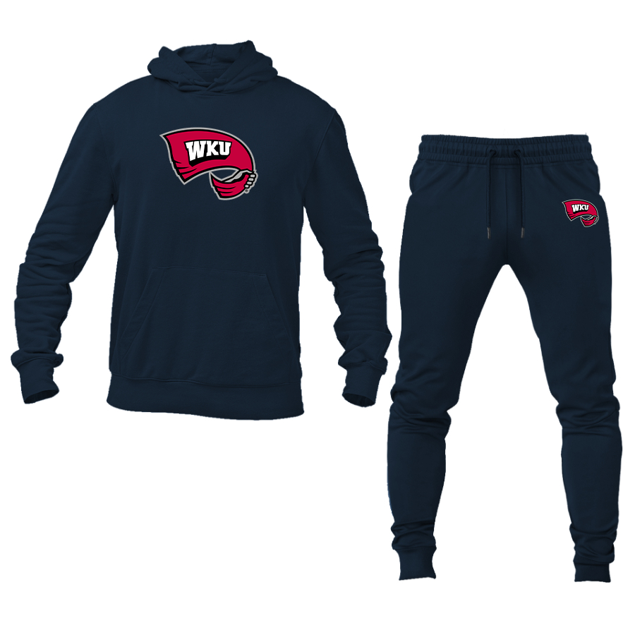 Men's Western Kentucky Hilltoppers Logo Hoodie Joggers Set