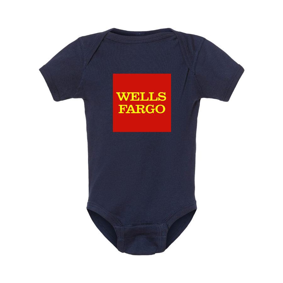 Wells Fargo Logo Baby Romper Onesie