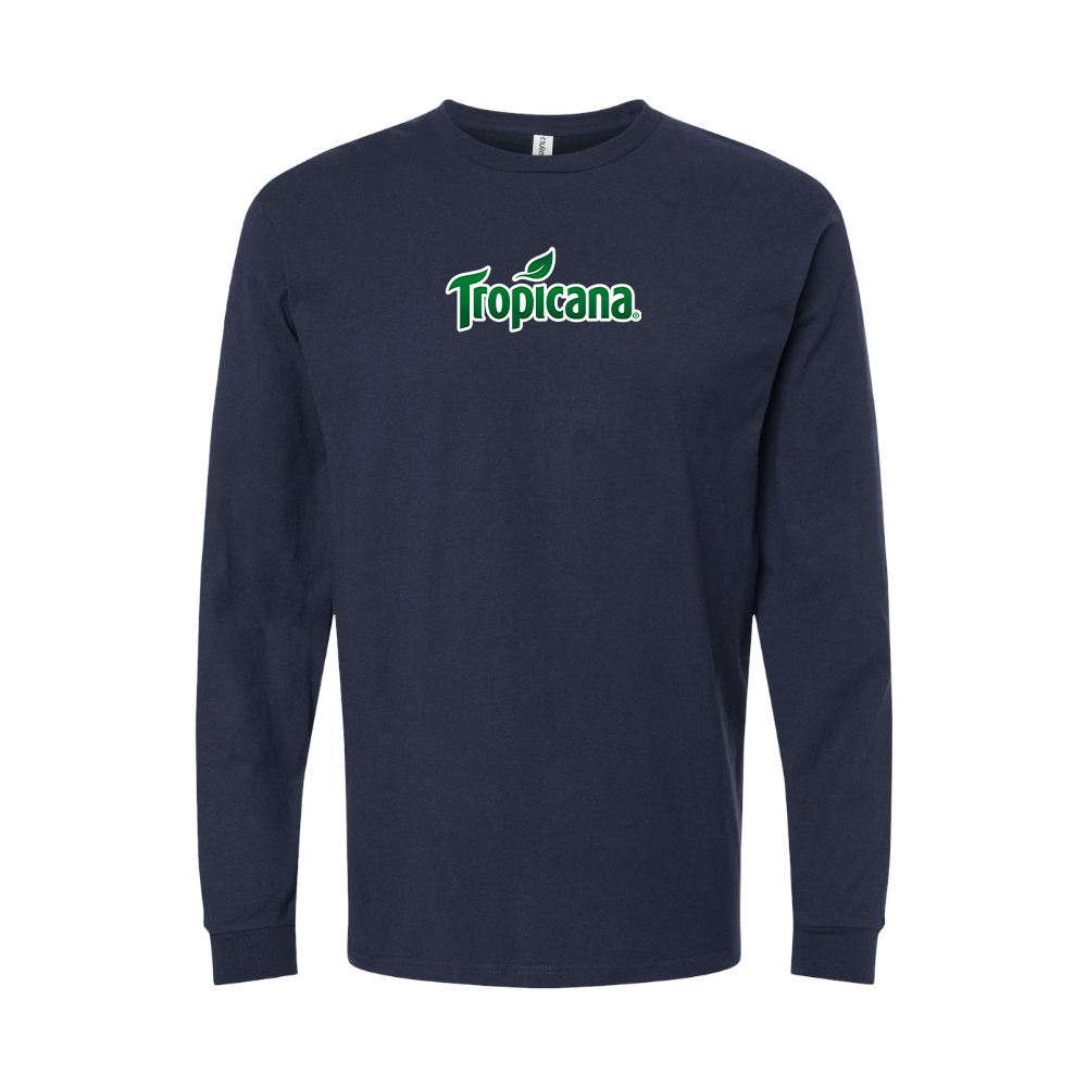 Youth Tropicana Logo Cotton Long Sleeve T-Shirt