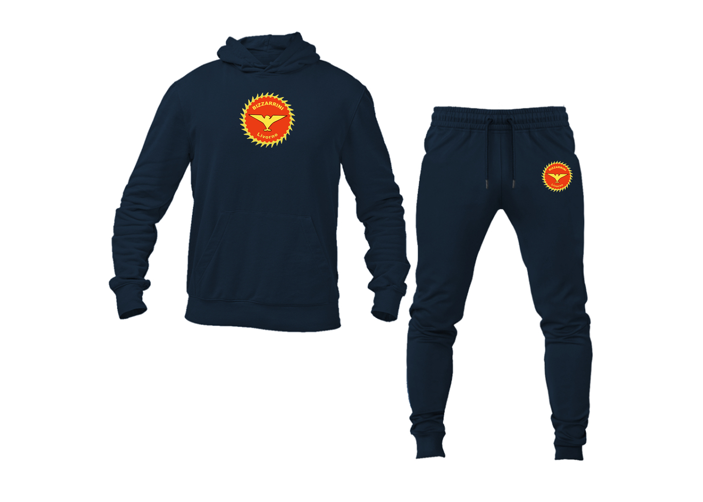 Men's Bizzarrini Logo Hoodie Joggers Set