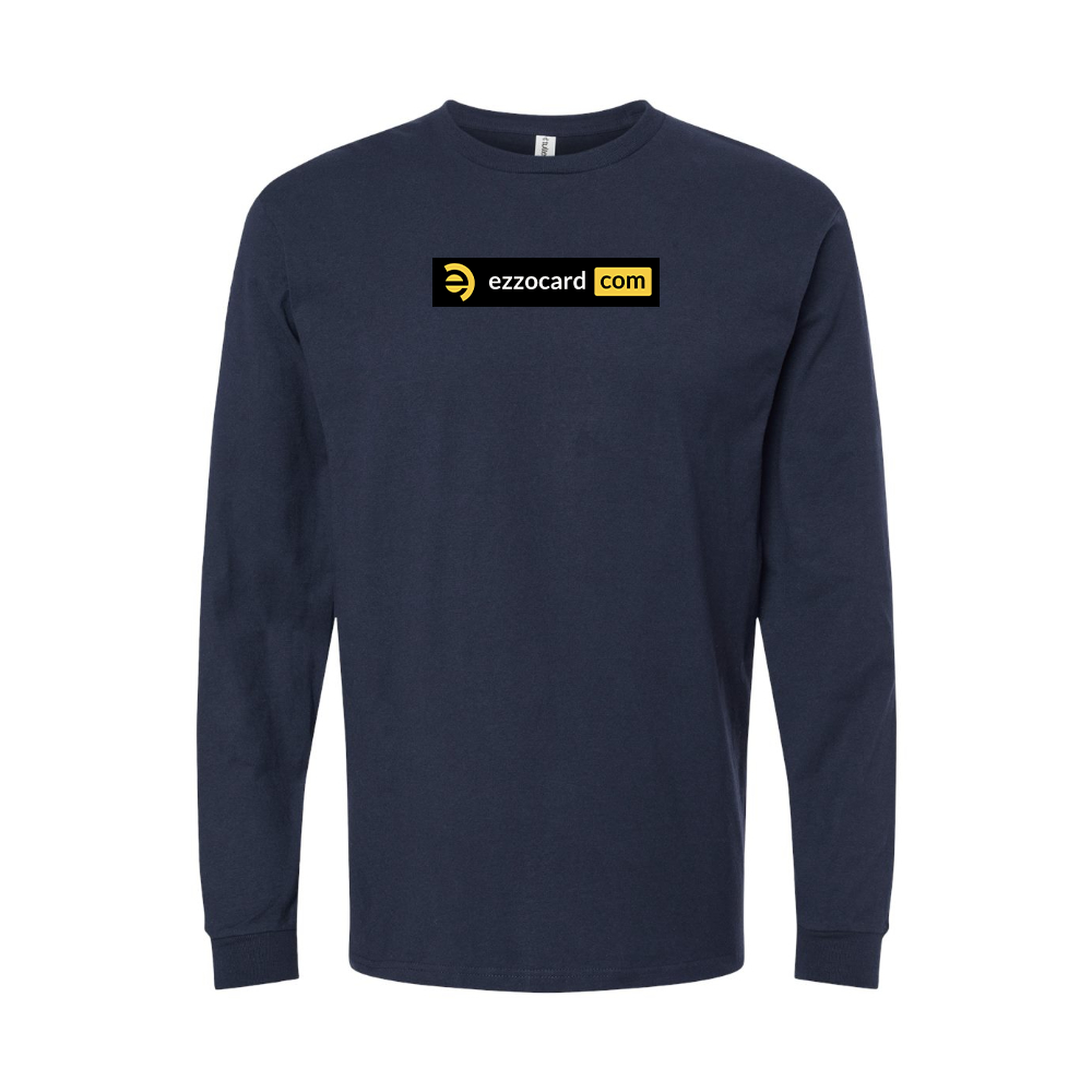 Youth Ezzocard Logo Cotton Long Sleeve T-Shirt