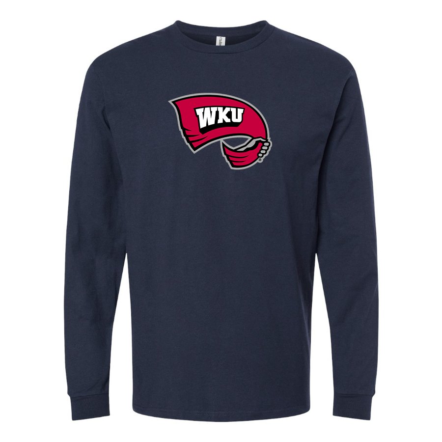 Youth Western Kentucky Hilltoppers Logo Cotton Long Sleeve T-Shirt