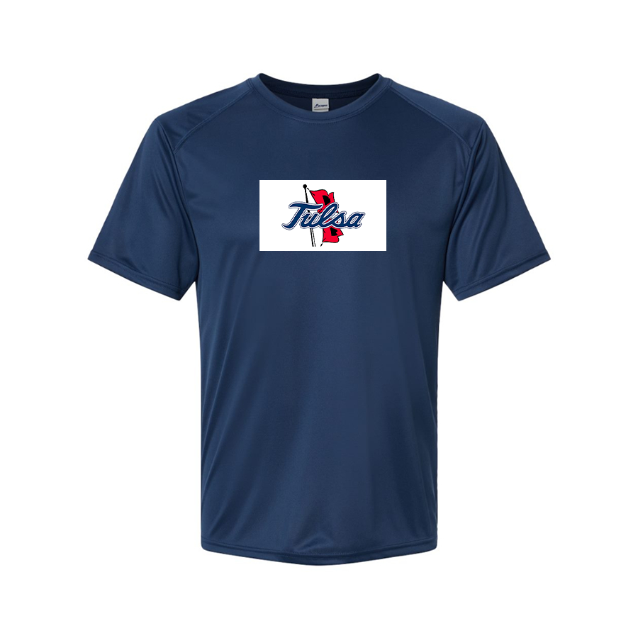 Men's Tulsa Golden Hurricane Logo Polyester T-Shirt