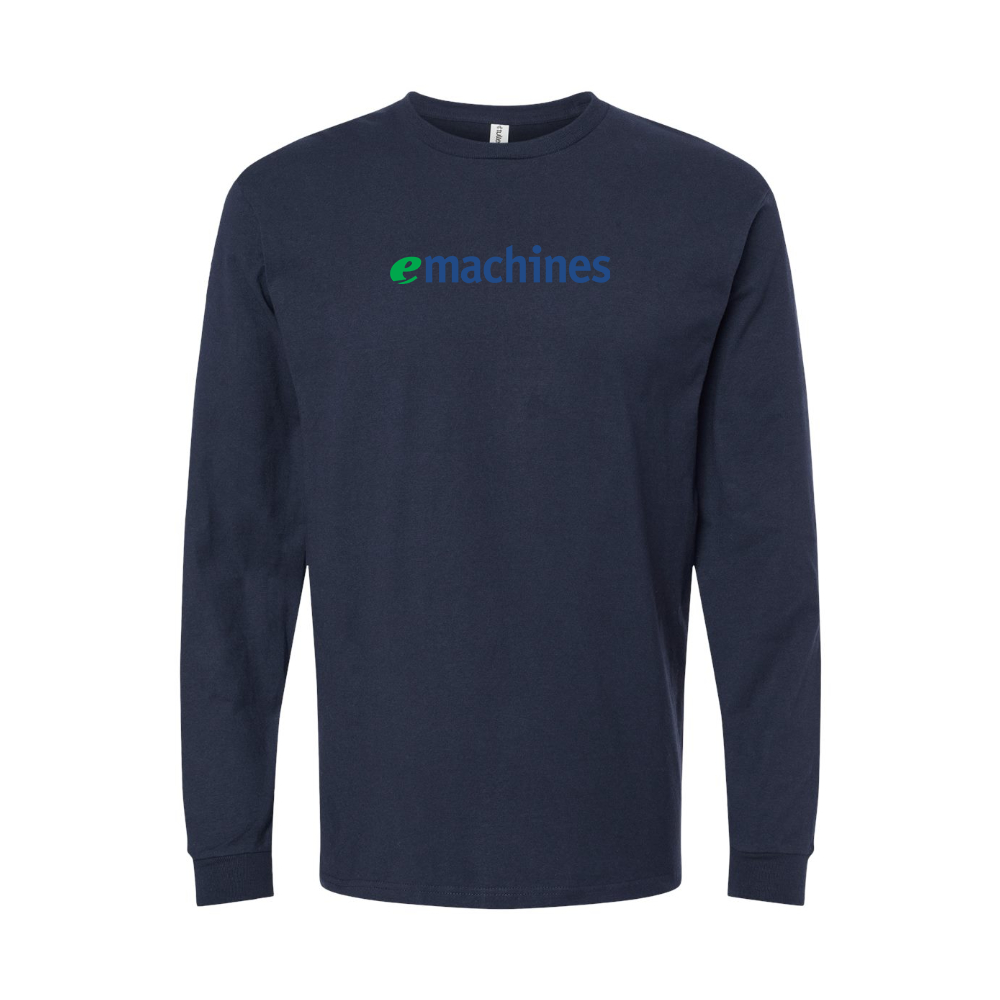 Men's eMachines Logo Long Sleeve T-Shirt