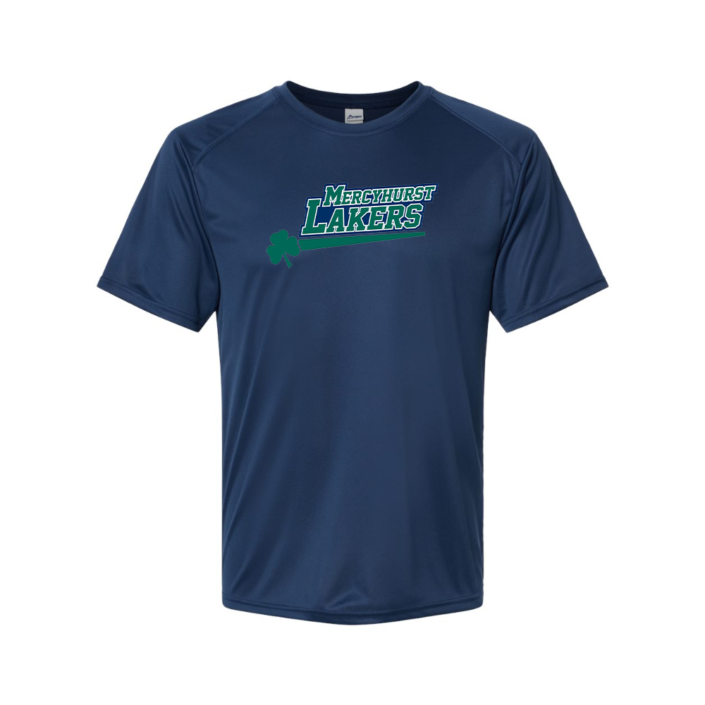 Men's Mercyhurst Lakers Logo Polyester T-Shirt