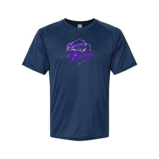 Men's Purple Disco Machine Polyester T-Shirt