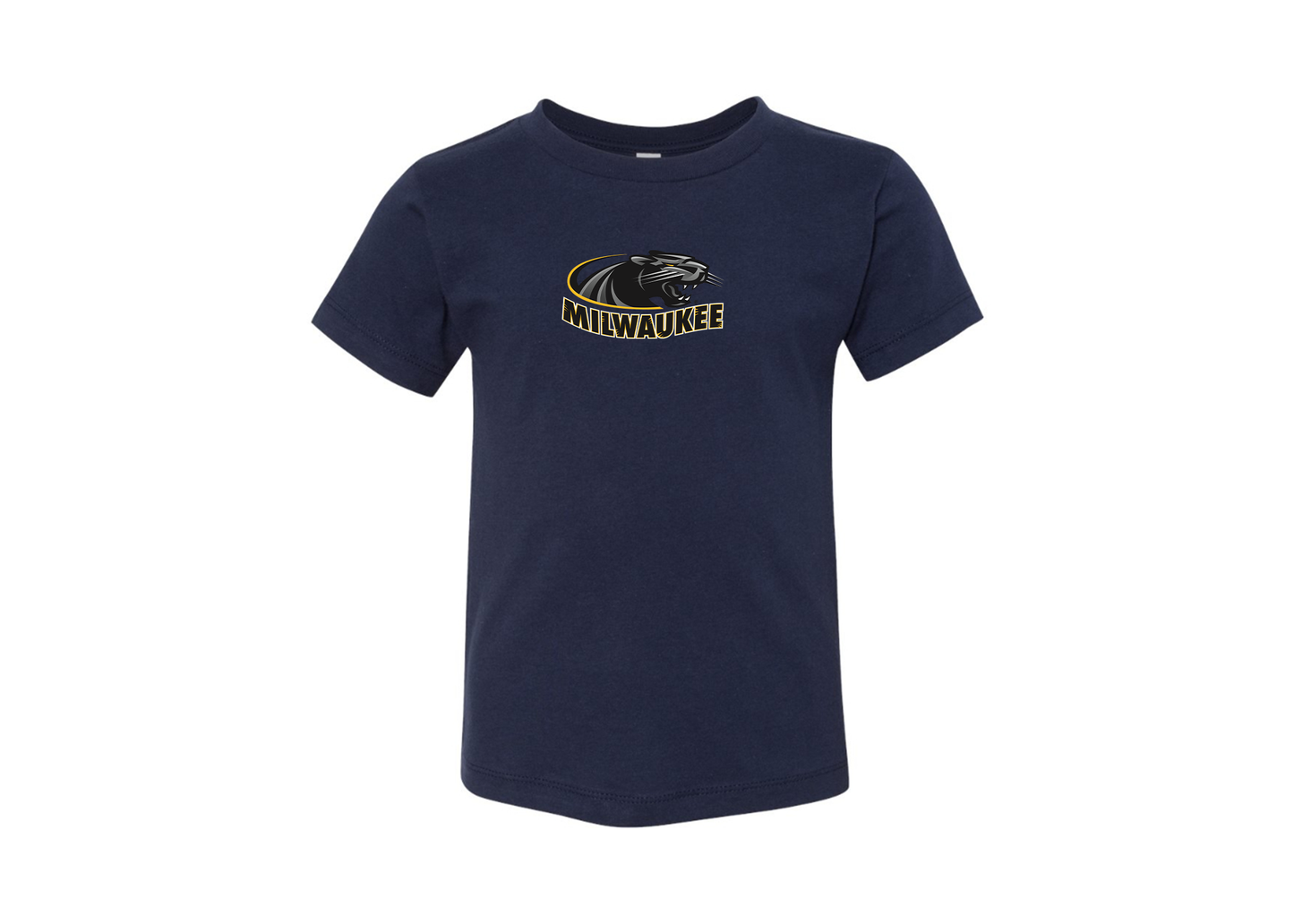 Wisconsin Milwaukee Panthers BELLA  CANVAS Toddler Jersey Tee
