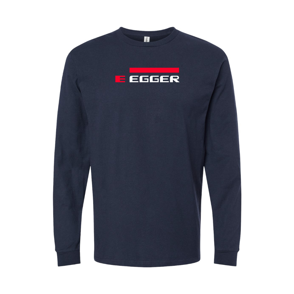 Youth Egger Logo Cotton Long Sleeve T-Shirt