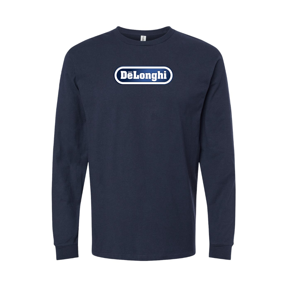 Youth DeLonghi Logo Cotton Long Sleeve T-Shirt