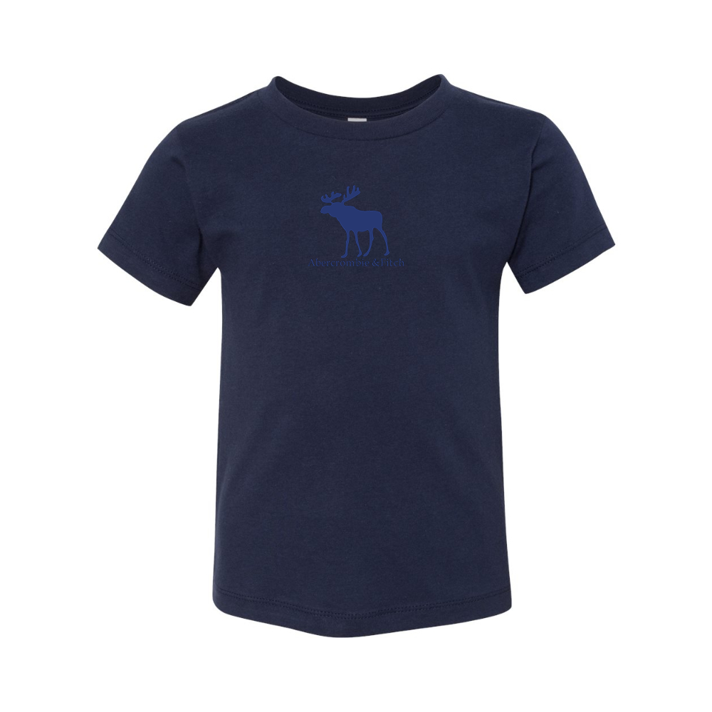 Abercrombie & Fitch Moose Logo BELLA  CANVAS Toddler Jersey Tee