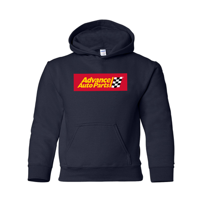 Youth Advance Auto Parts Logo Gildan Heavy Blend  Hooded Sweatshirt