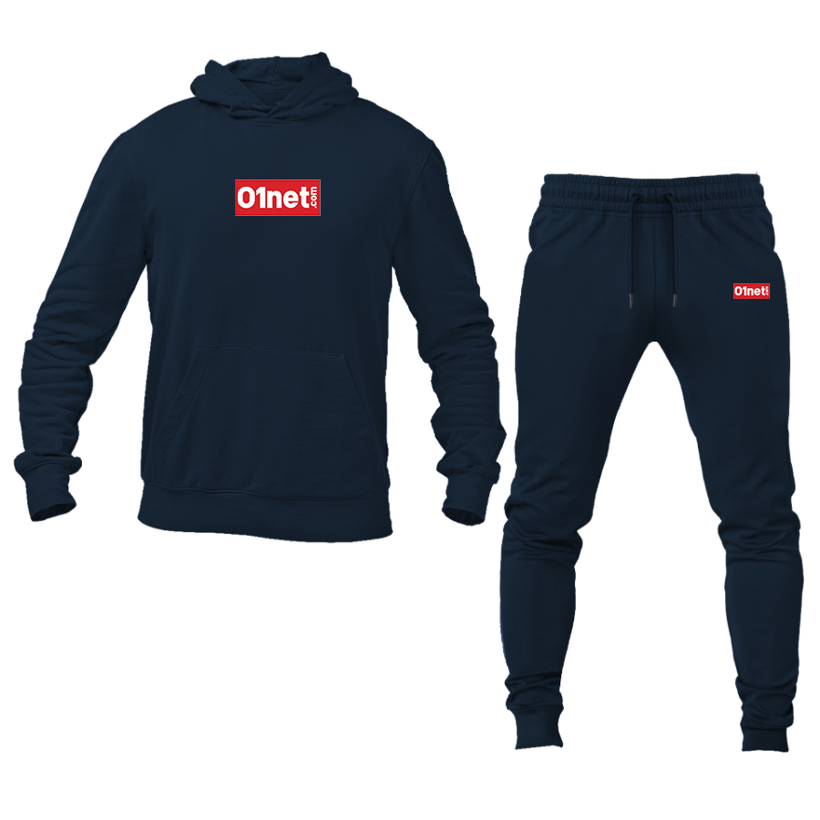 Men's 01net Logo Hoodie Joggers Set