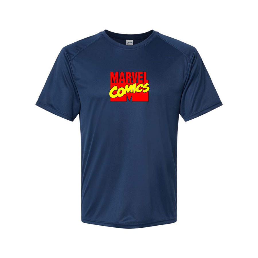 Men's Marvel Comics Logo Polyester T-Shirt