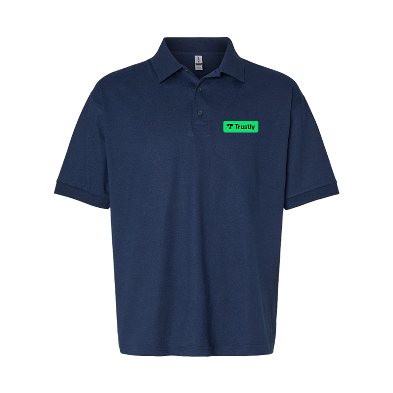 Men's Trustly Horizontal Logo Dry Blend Polo