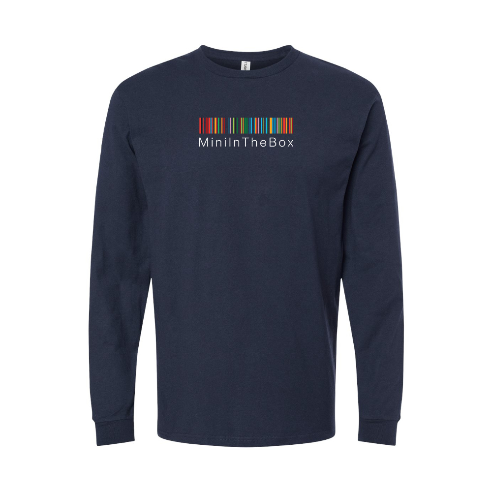 Youth Mini In The Box Logo Cotton Long Sleeve T-Shirt