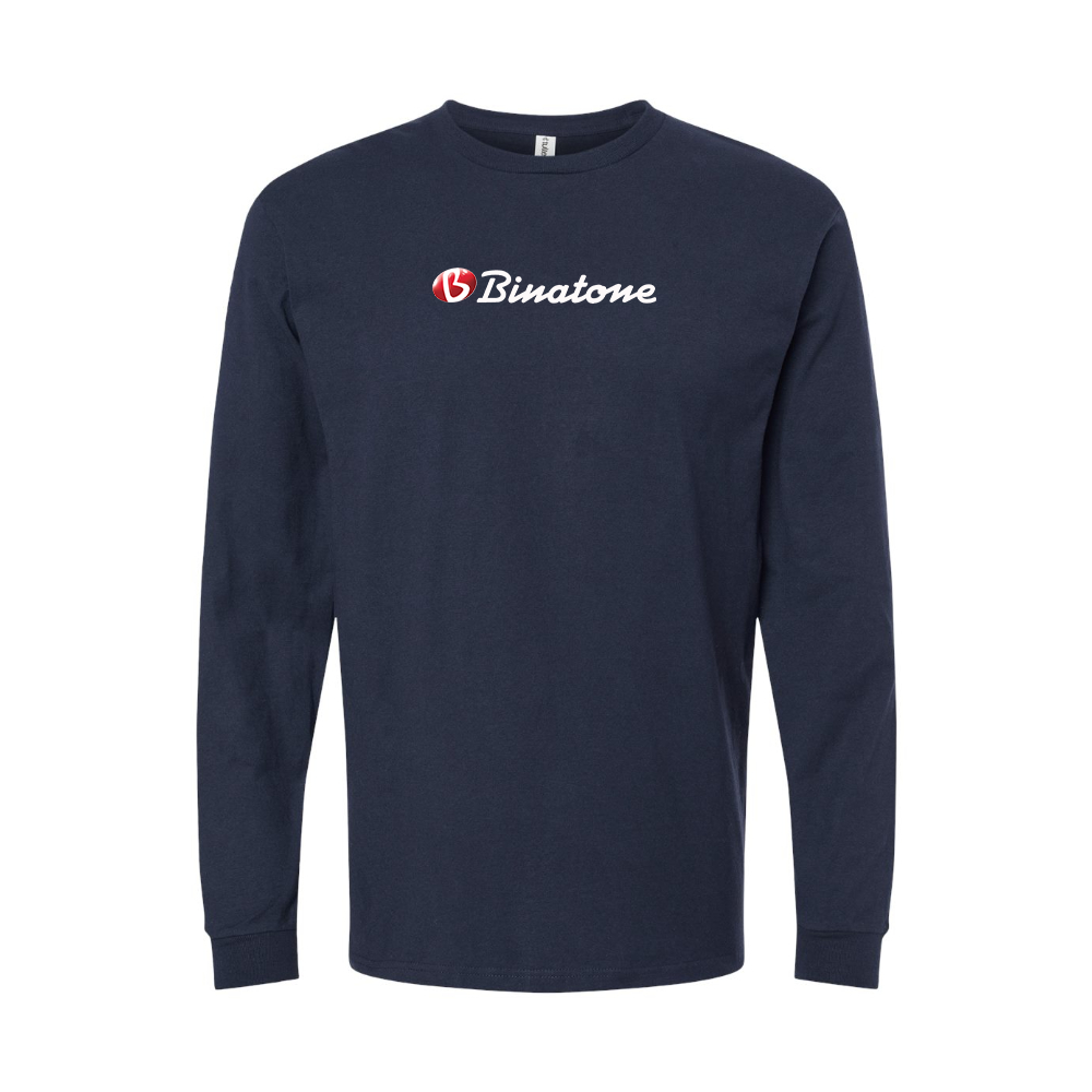 Youth Binatone Logo Cotton Long Sleeve T-Shirt