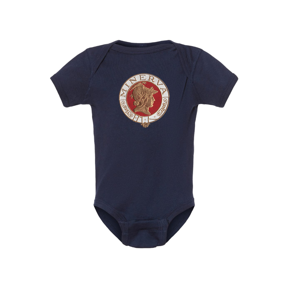 Minerva Cars Logo Baby Romper Onesie