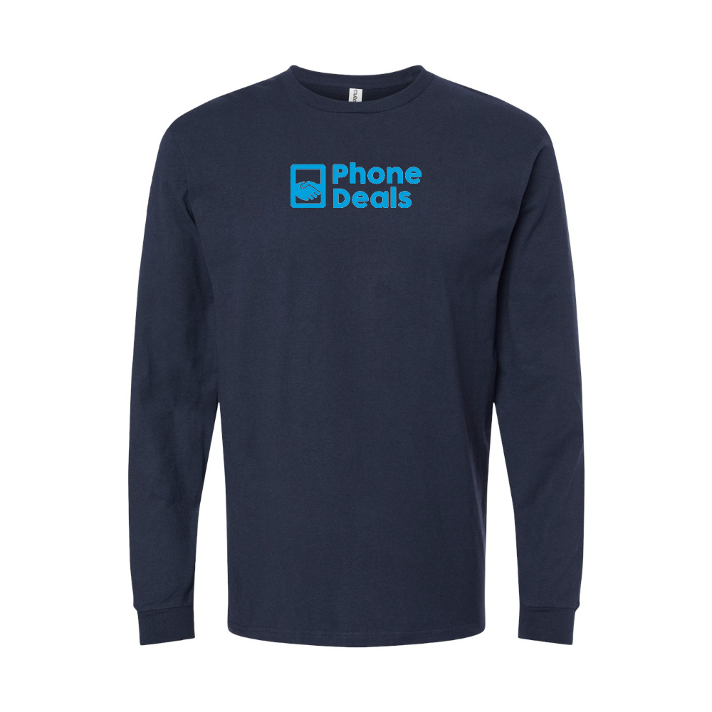 Men's MrPhoneDeals Logo Long Sleeve T-Shirt