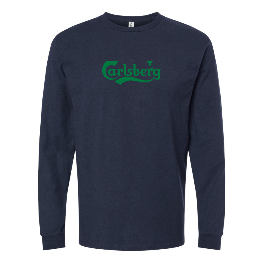 Men's Carlsbery Logo Long Sleeve T-Shirt