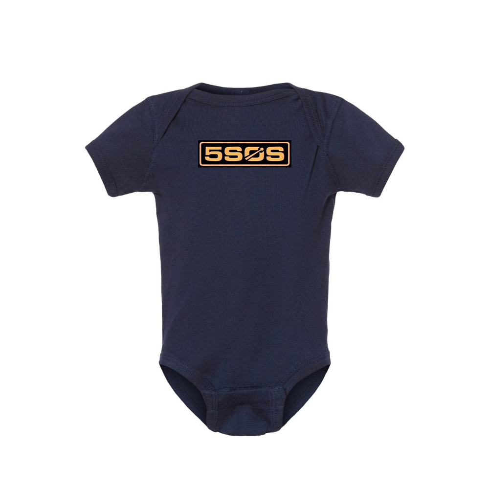 5sos Logo Baby Romper Onesie