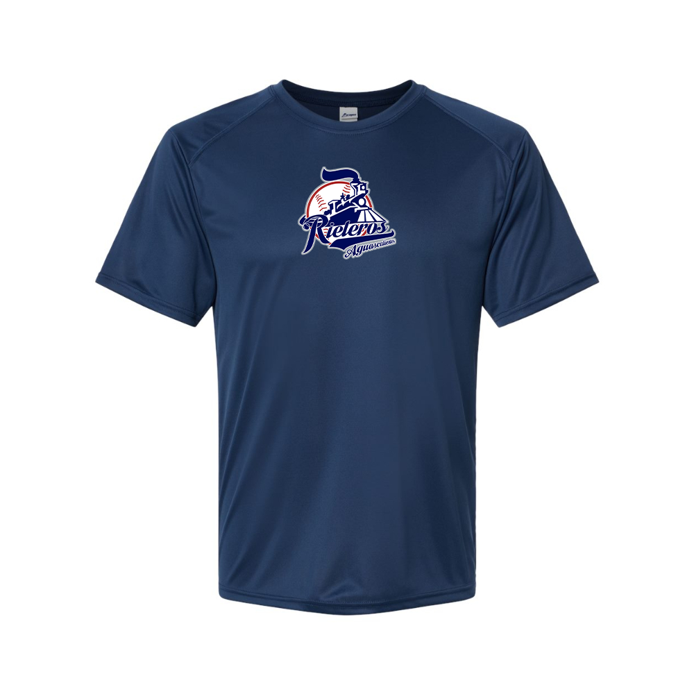 Men's Aguascalientes Rieleros Logo Polyester T-Shirt