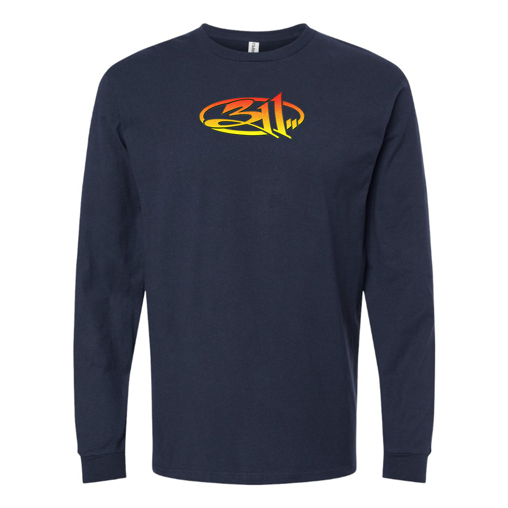 Youth 311 Logo Cotton Long Sleeve T-Shirt