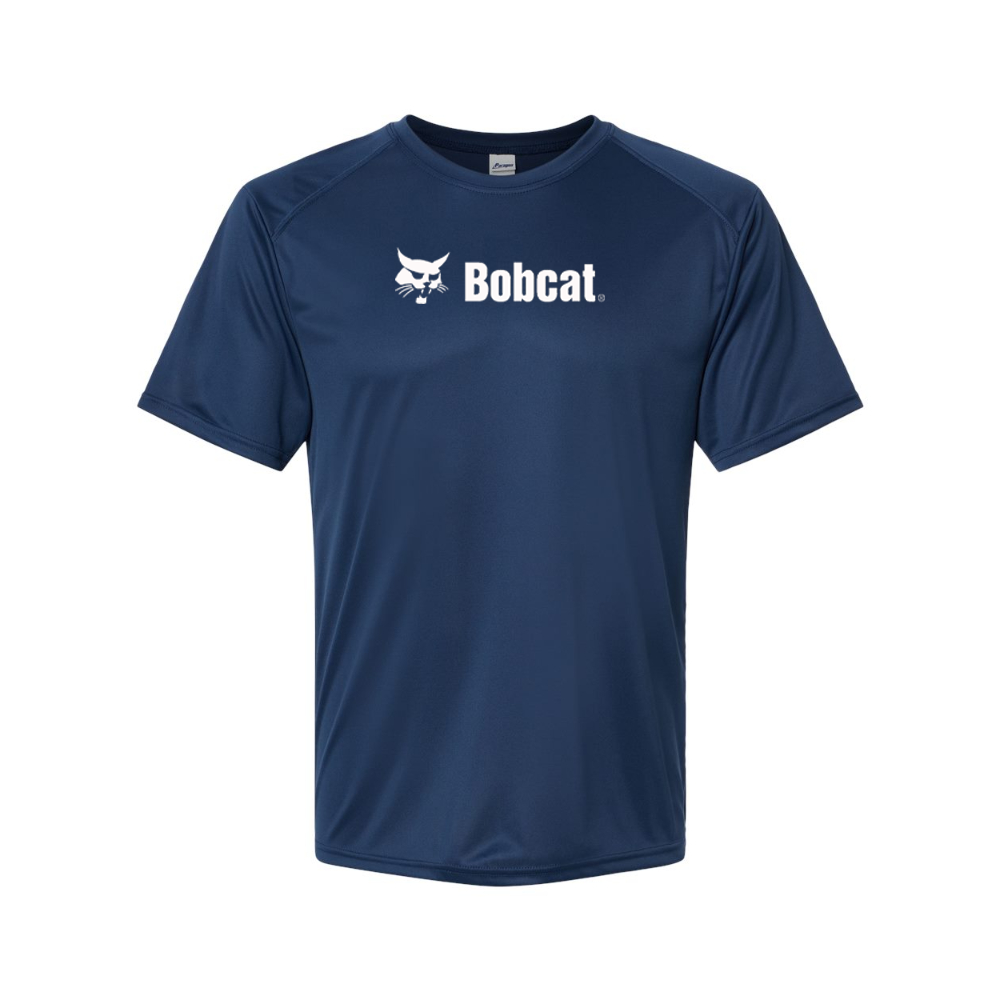 Men's Bobcat Company Logo Polyester T-Shirt