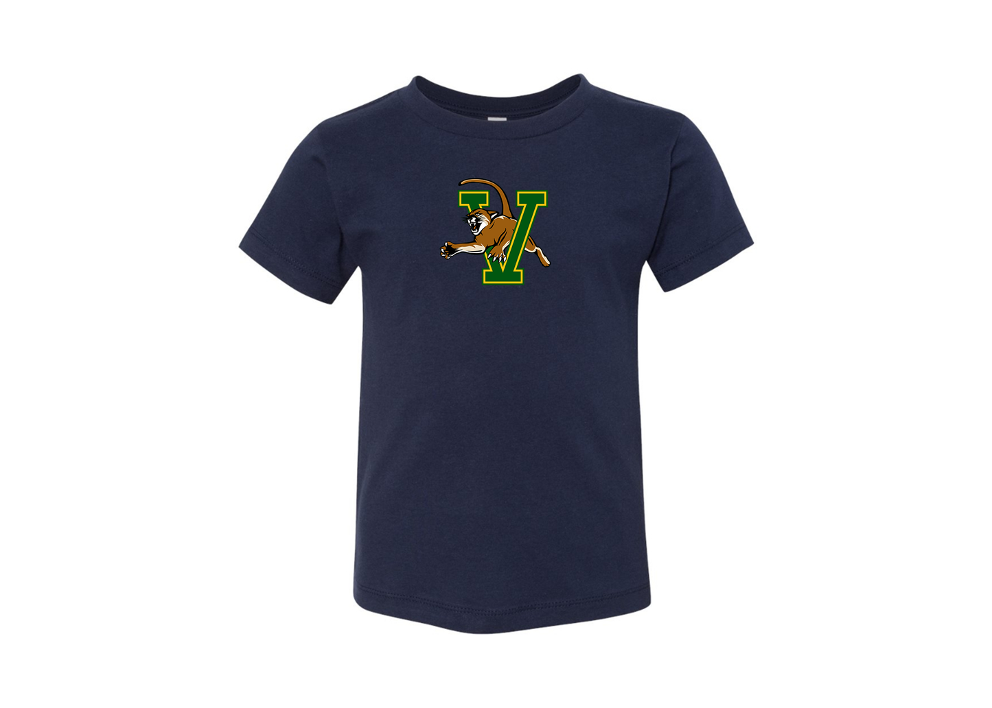 Vermont Catamounts BELLA  CANVAS Toddler Jersey Tee